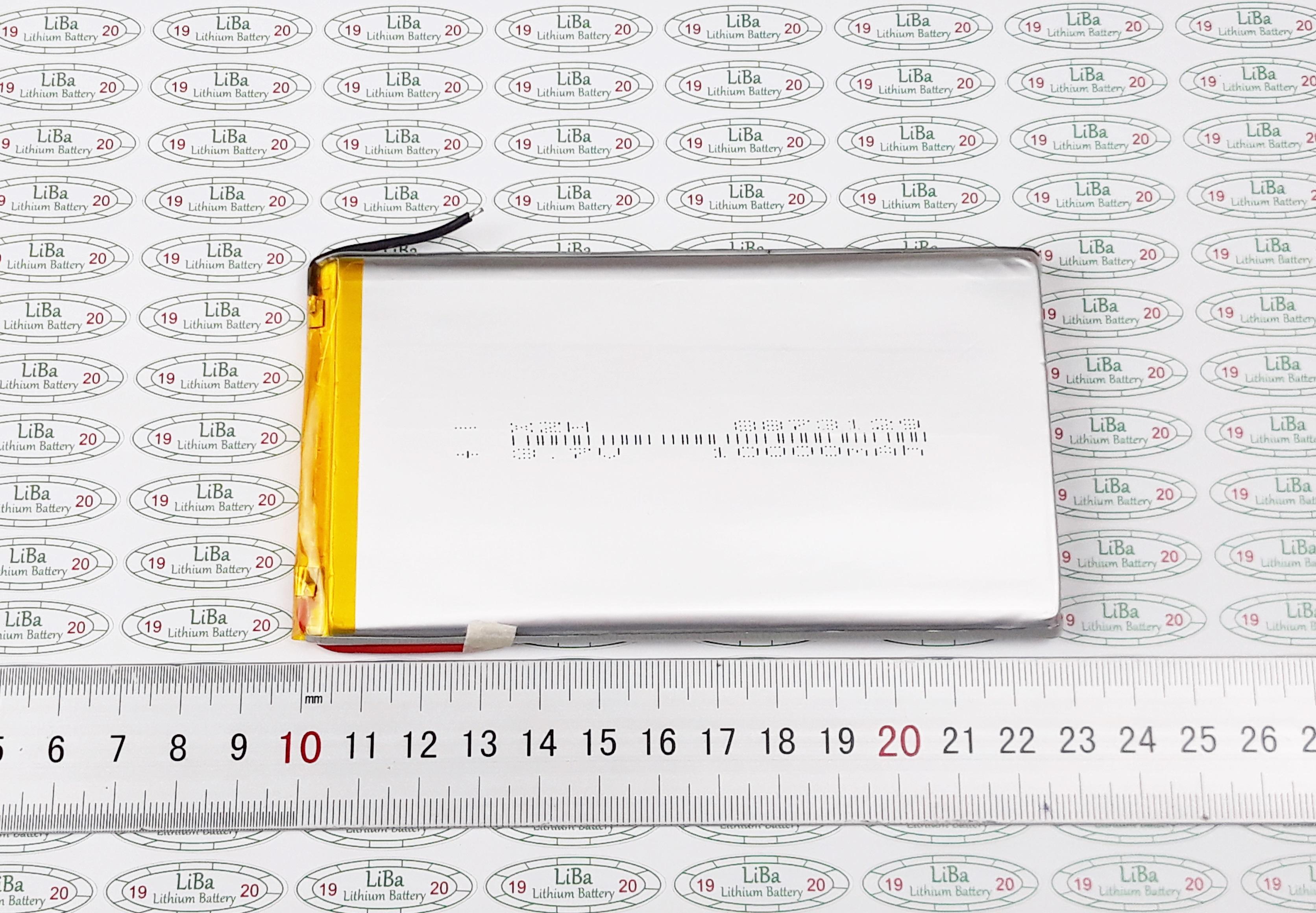 [HCM]Pin Lithium Polyme 3.7V 10000mAh 73 x 129 mm - LiBa