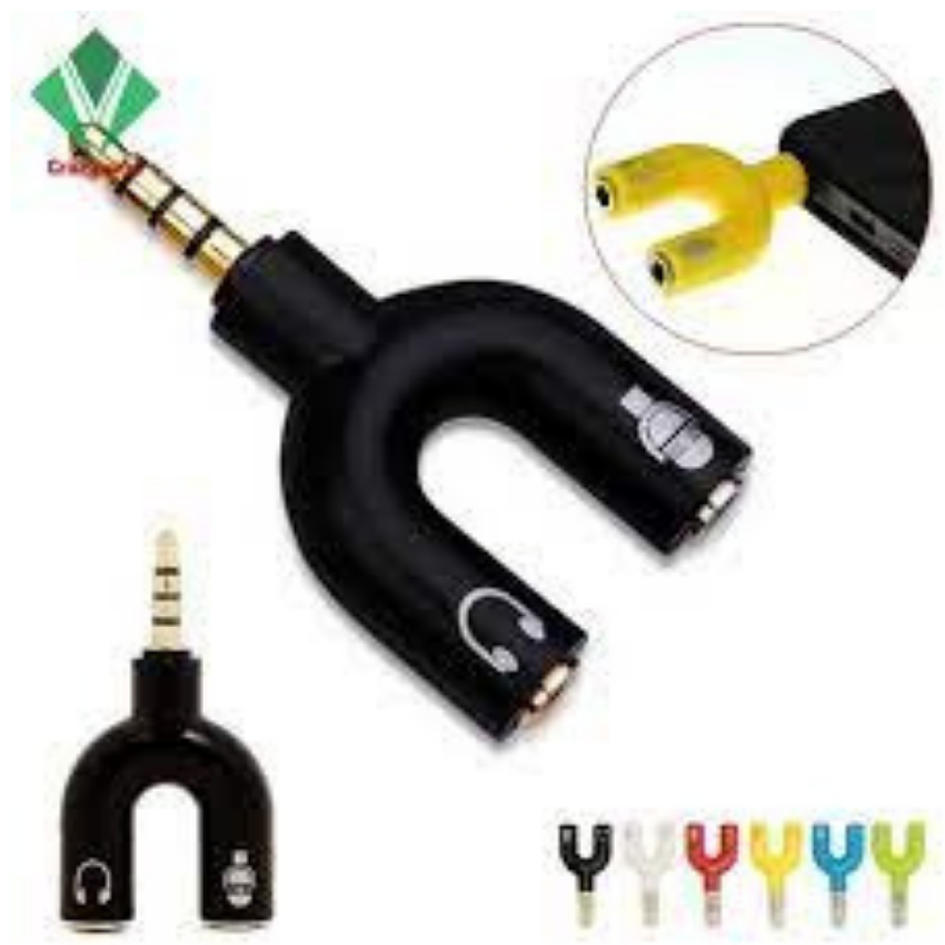 Jack chia Audio 3.5 ra Mic và Loa -OTG3
