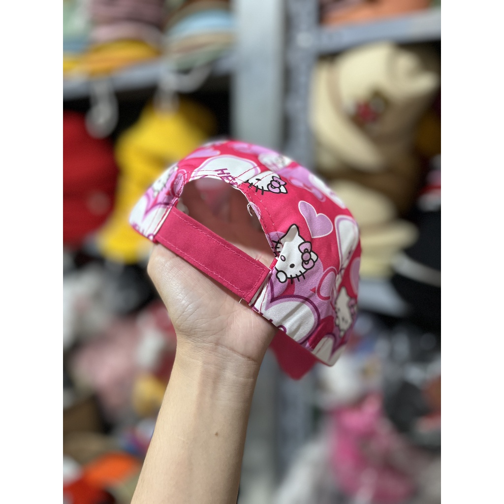 NÓN KẾT HELLO KITTY CHO BÉ GÁI 2-6 TUỔI