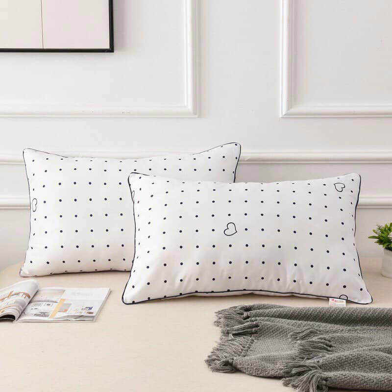 Ruột gối nằm size lớn, bông trắng,mềm mịn(2 chiếc)