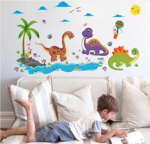 Decal trang trí - decal dán tường cho bé có keo sẵn