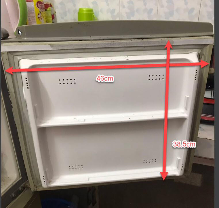Ron tủ lạnh Sanyo Model SR -11FN kiểu bắt vít
