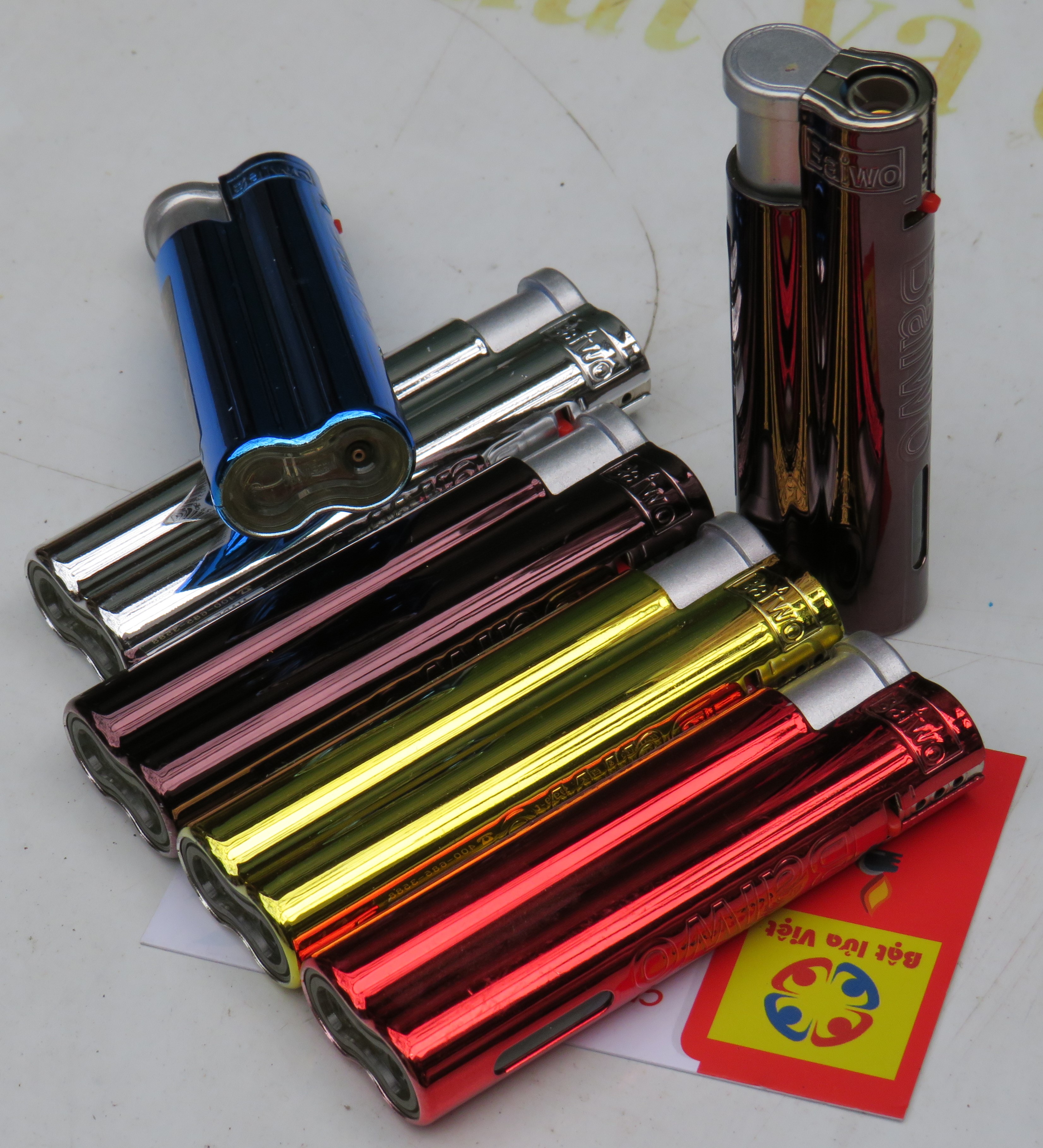 Combo 10 chiếc Quẹt  Baiwooo 999/ giá bán combo 10 chiếc