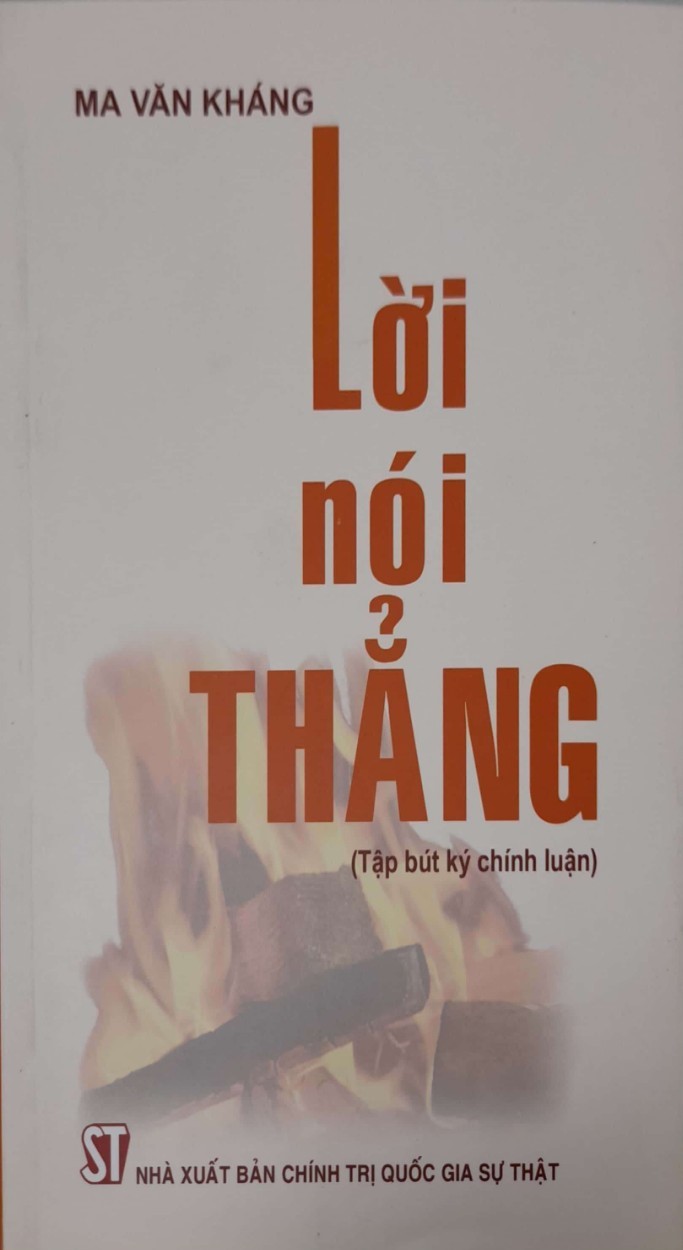Lời nói thẳng (tập bút ký chính luận)