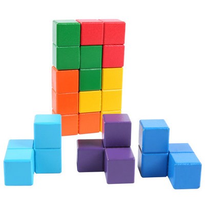 Rubik gỗ 7 màu cho bé Winwintoys (C287)
