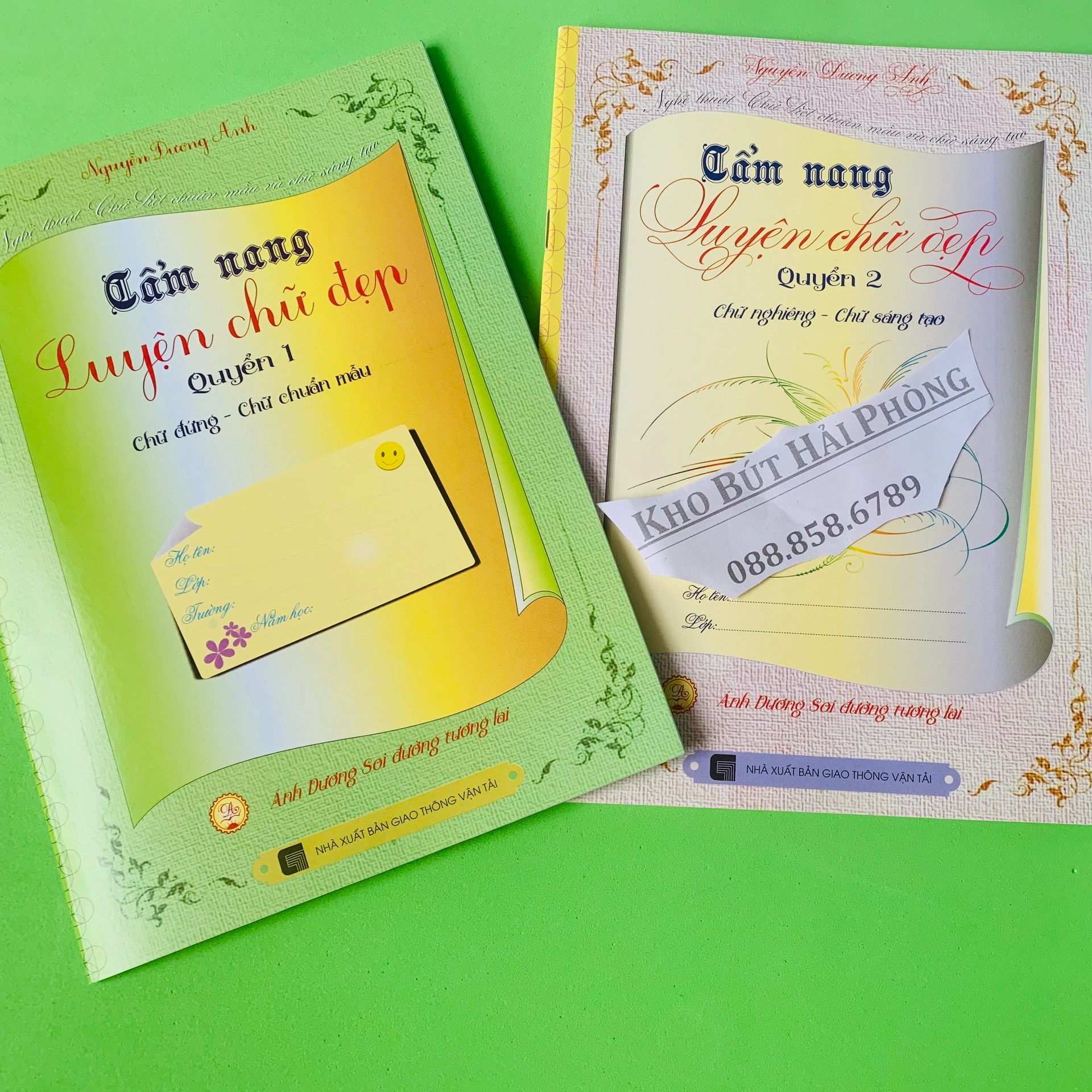 Bộ vở cẩm nang luyện chữ đẹp ánh dương