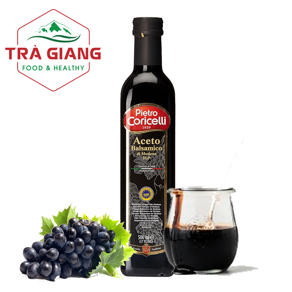Giấm nho Balsamic Vinegar Pietro Coricelli 500ml