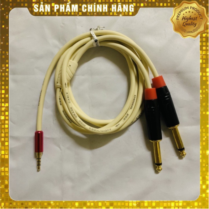 Dây Livestream Chế 6 Ly dành cho mixer F4,F7,G4...Sound card thu âm icon,mk3,solo gen3... âm thanh cực đã