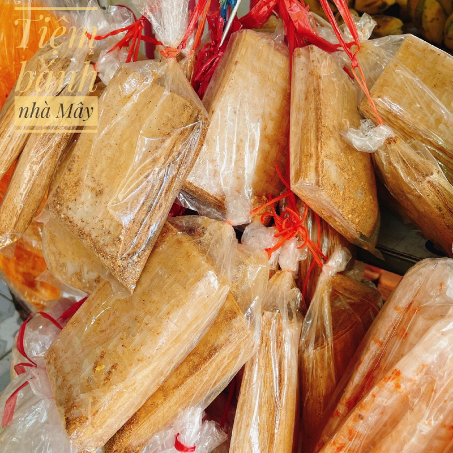 BÁNH TRÁNG XIKE MUỐI TỎI (KHÔ)