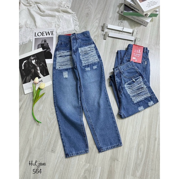 Quần Baggy Rách 2 Túi siêu hót