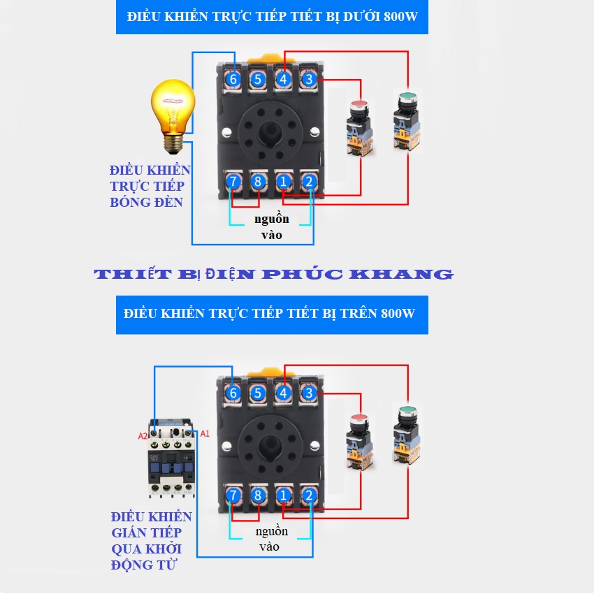 rơle thời gian DH48S Kèm đế. timer thời gian