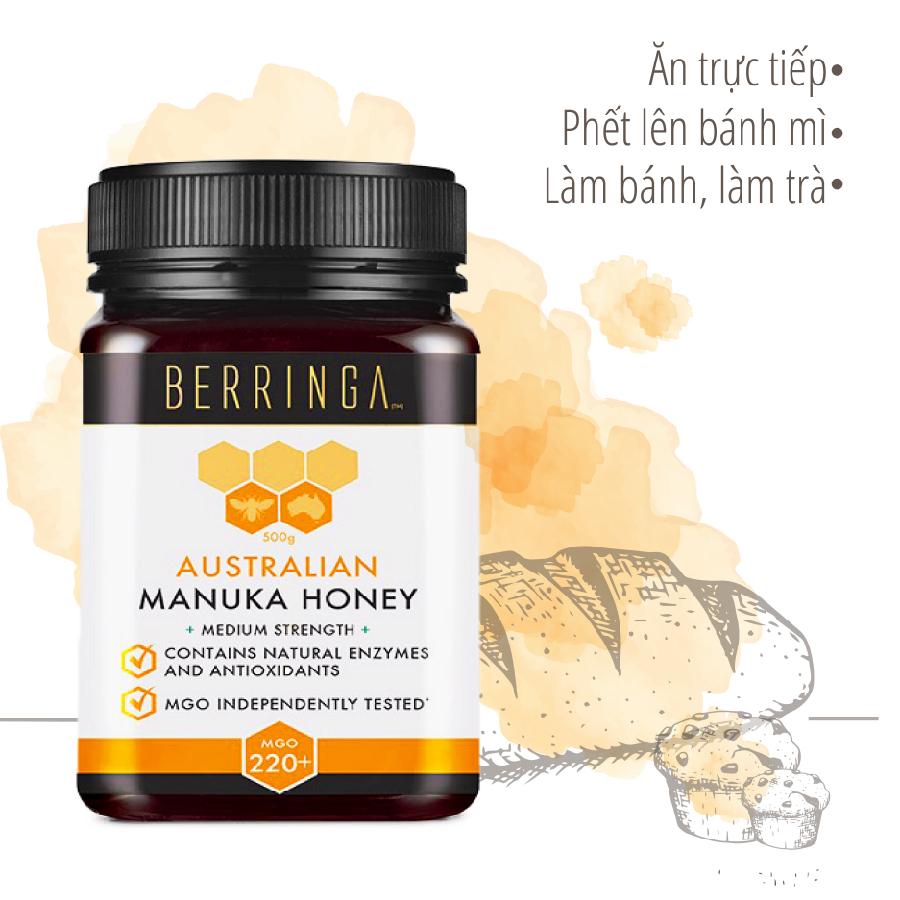 Mật ong Manuka 500g MGO 220+