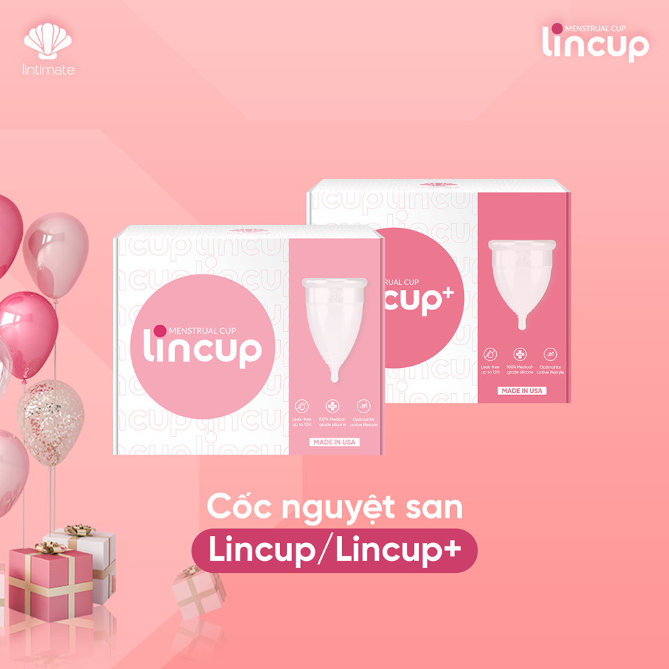 Cốc nguyệt san Lincup mẫu mới
