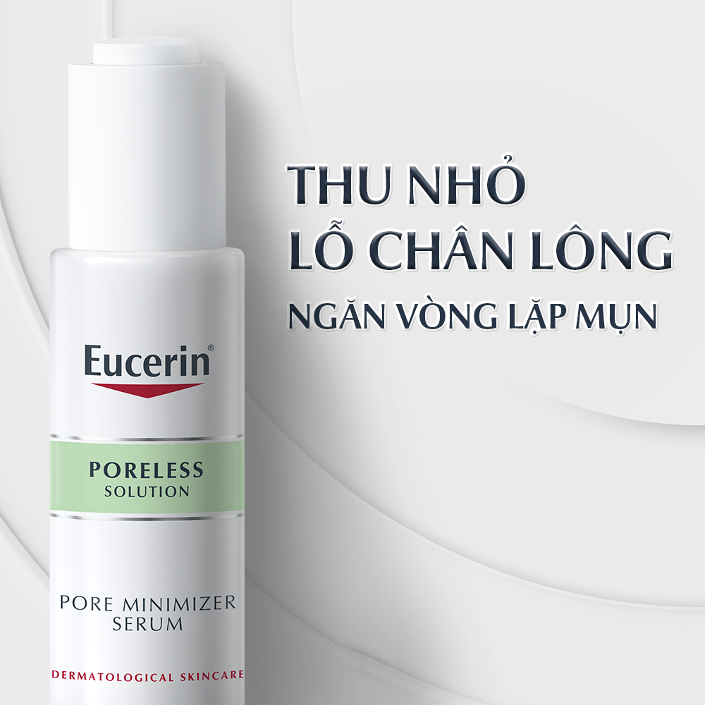 Tinh Chất Cho Da Mụn Eucerin Poreless Solution Giúp Giảm Mụn Và Thu Nhỏ Lỗ Chân Lông 30ml