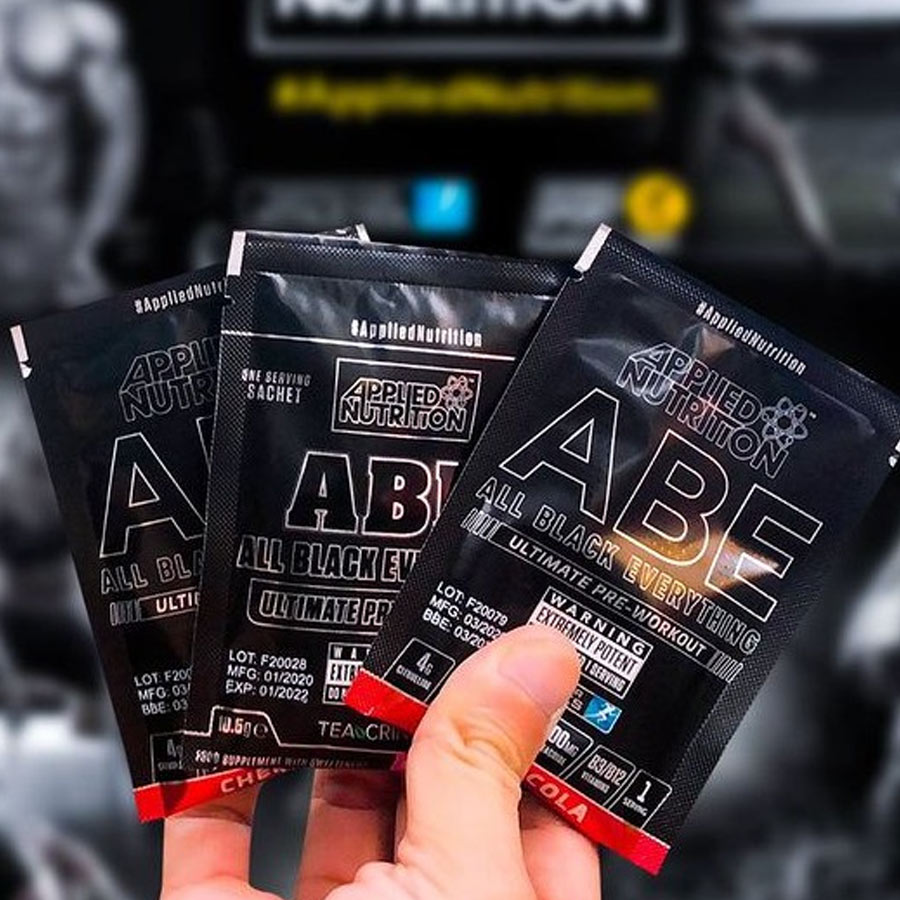 Combo Sample Applied Nutrition ABE Pre Workout 5 Gói Dùng Thử - 1Ser