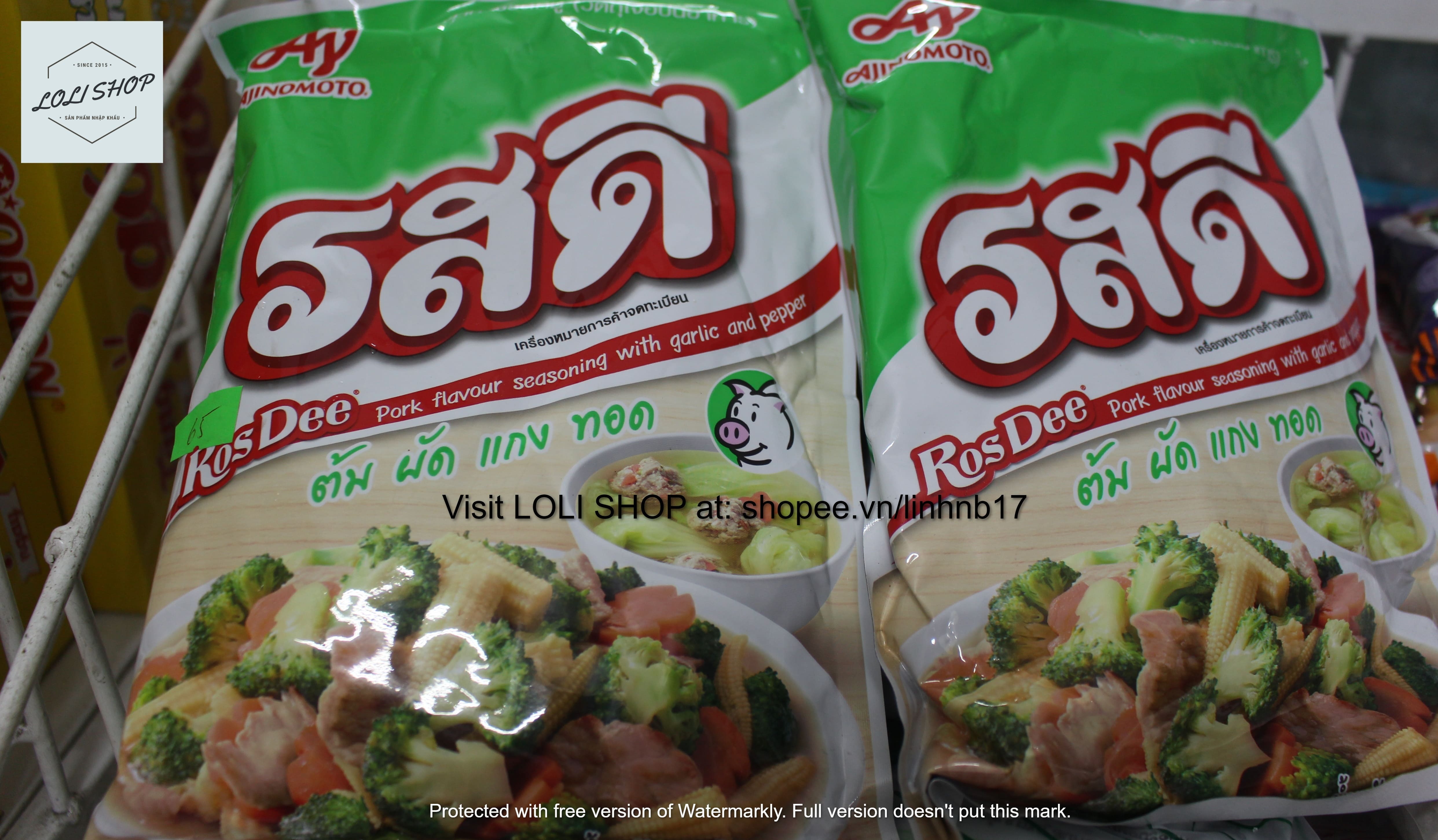 HẠT NÊM HEO AJINOMOTO THÁI LAN 425GR