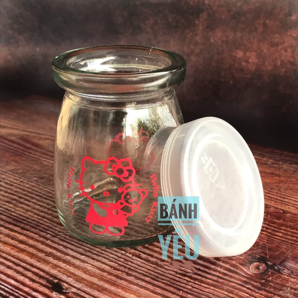 Chai Pudding thủy tinh 100ml