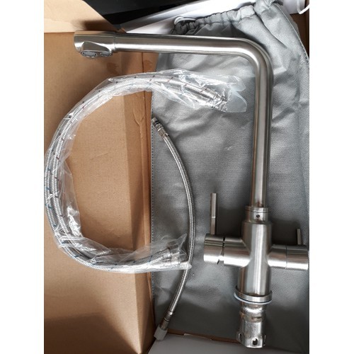 Vòi rửa bát 3 đường nước INOX 304