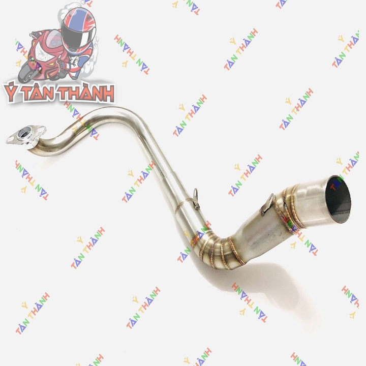 Cổ Pô Vario 2 Khúc Gắn Lon