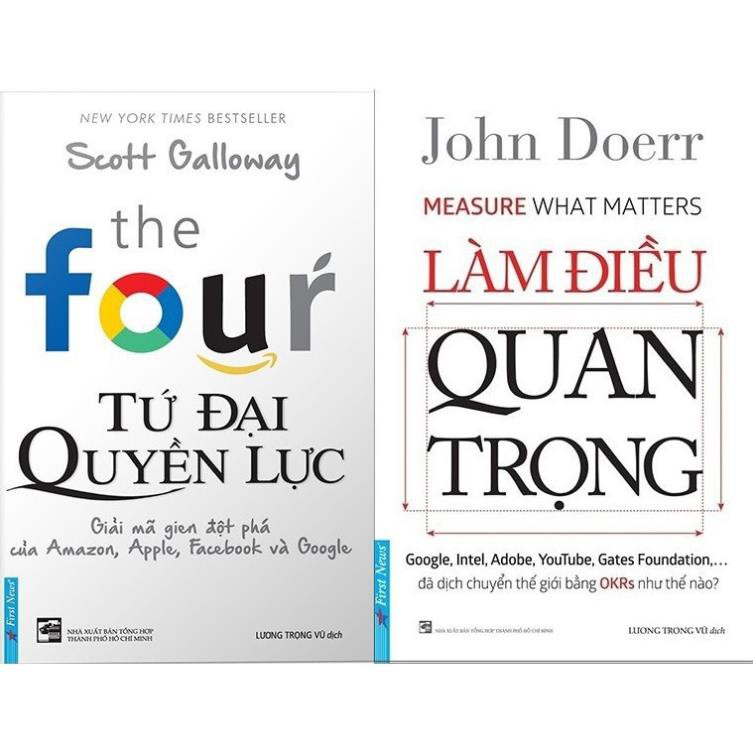 Sách First News - Combo The Four Tứ Đại Quyền Lực + Làm Điều Quan Trọng