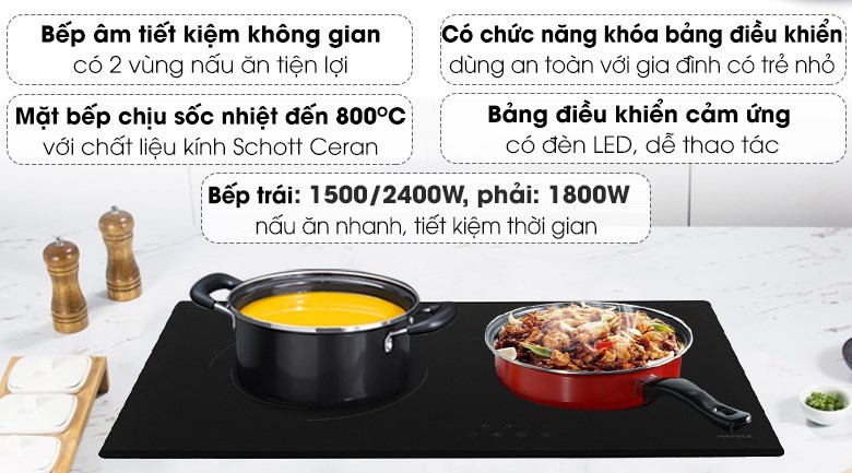 Bếp hồng ngoại lắp âm Hafele HC-R772D (536.61.685)