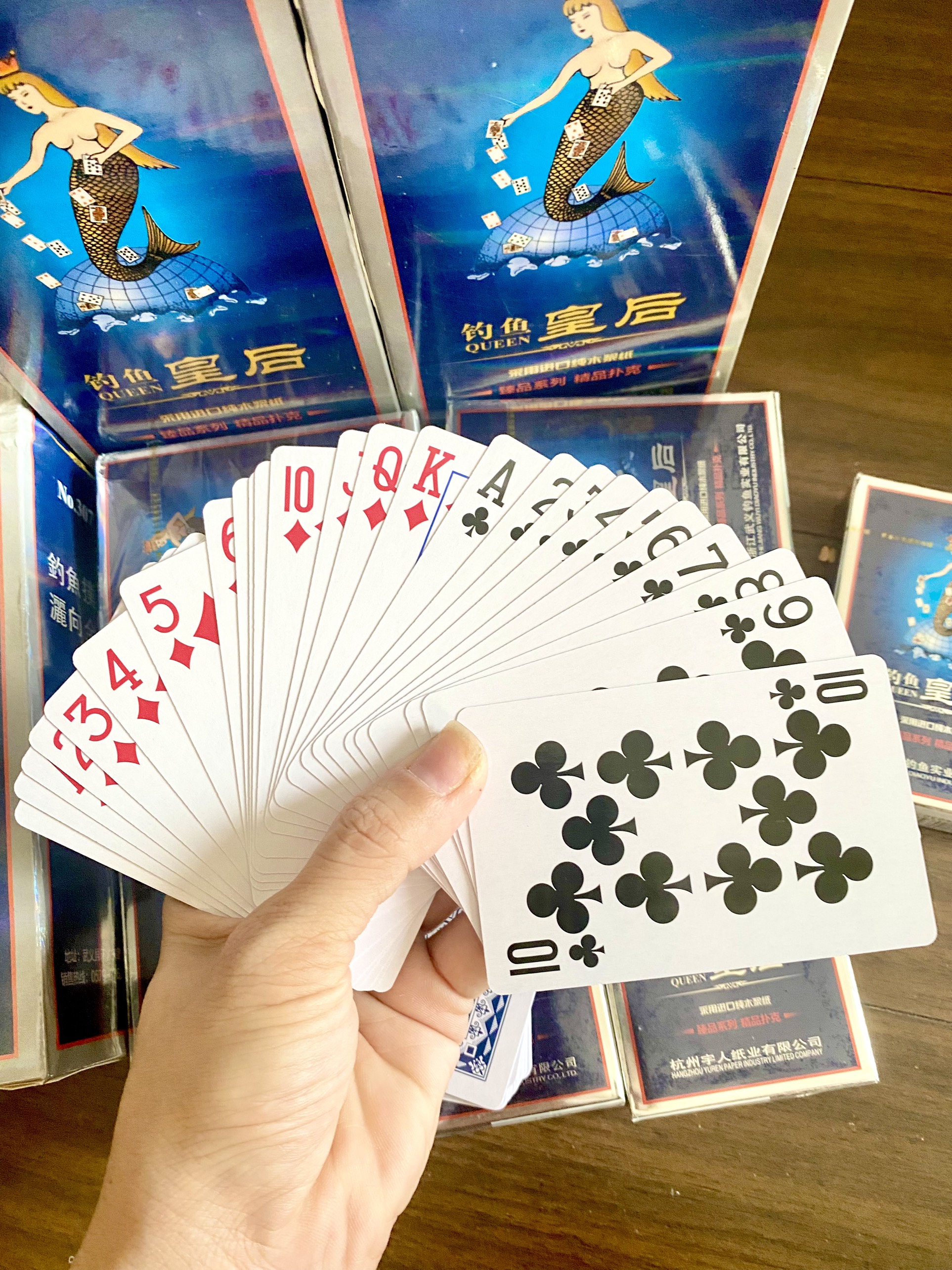 COMBO 10 BỘ BÀI TÂY 52 LÁ,Bài giấy 52 lá