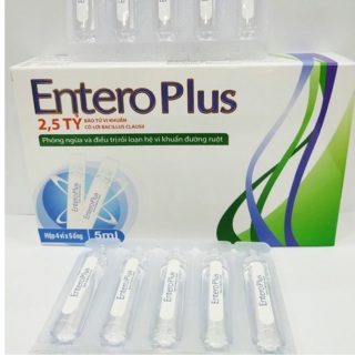 SIRO Men vi sinh entero plus cân bằng hệ vi sinh đường ruột hộp 20 ống sản thumbnail