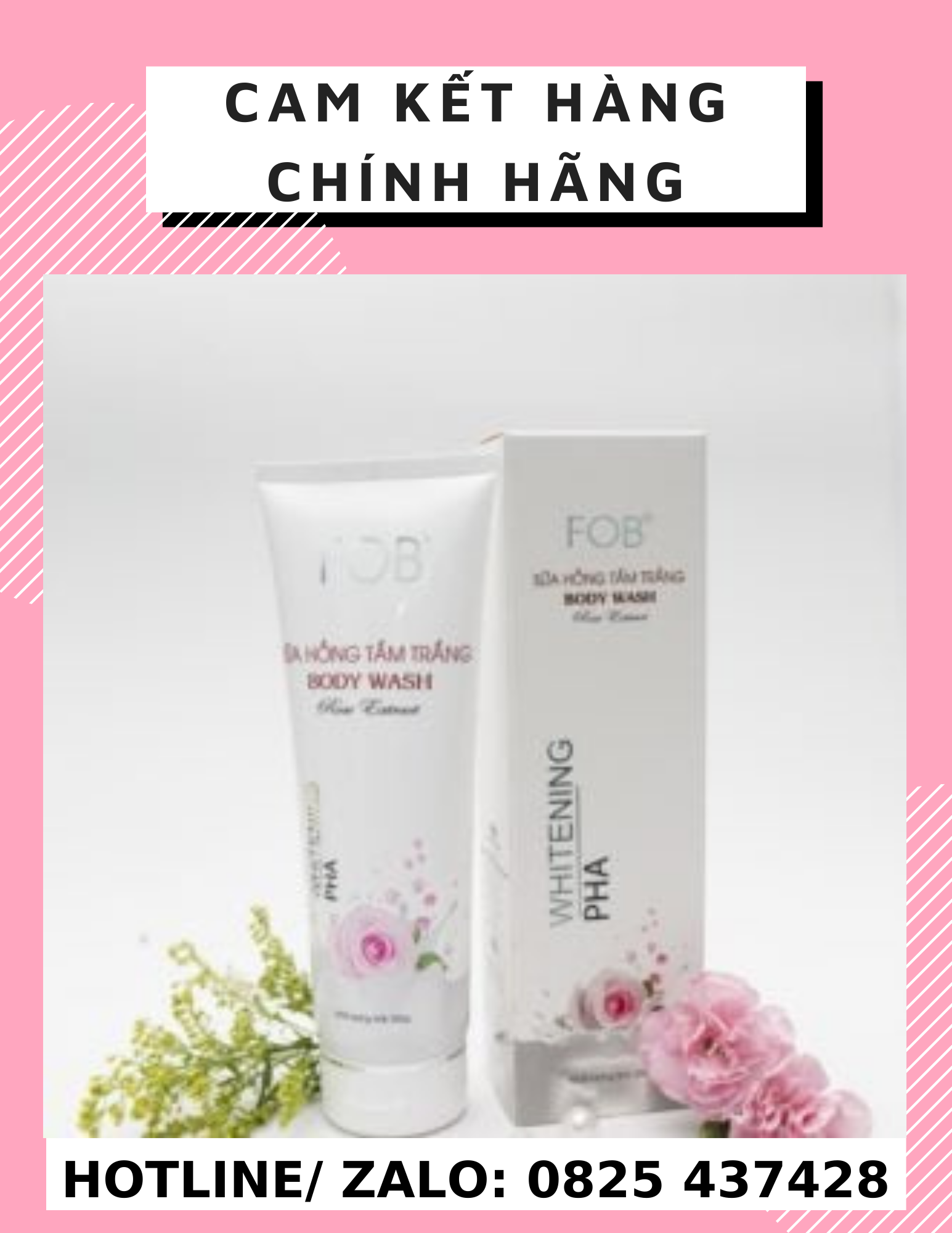 Sữa Tắm Trắng Da FOB 250g