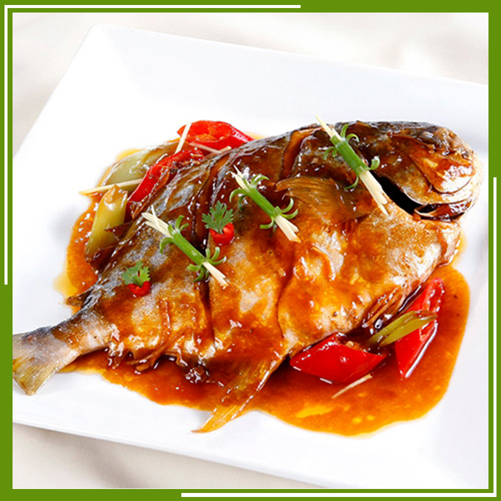 HCM - Cá chim trắng nguyên con (0,6 - 0,8 kg) - [Giao nhanh TPHCM]