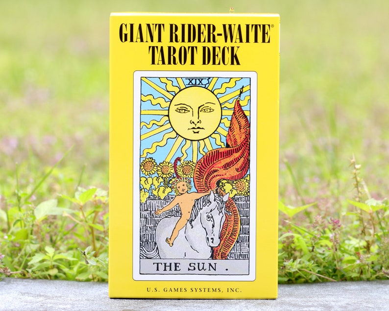 Bộ bài bói giant rider waite tarot deck - size gốc 9.5x16.5cm