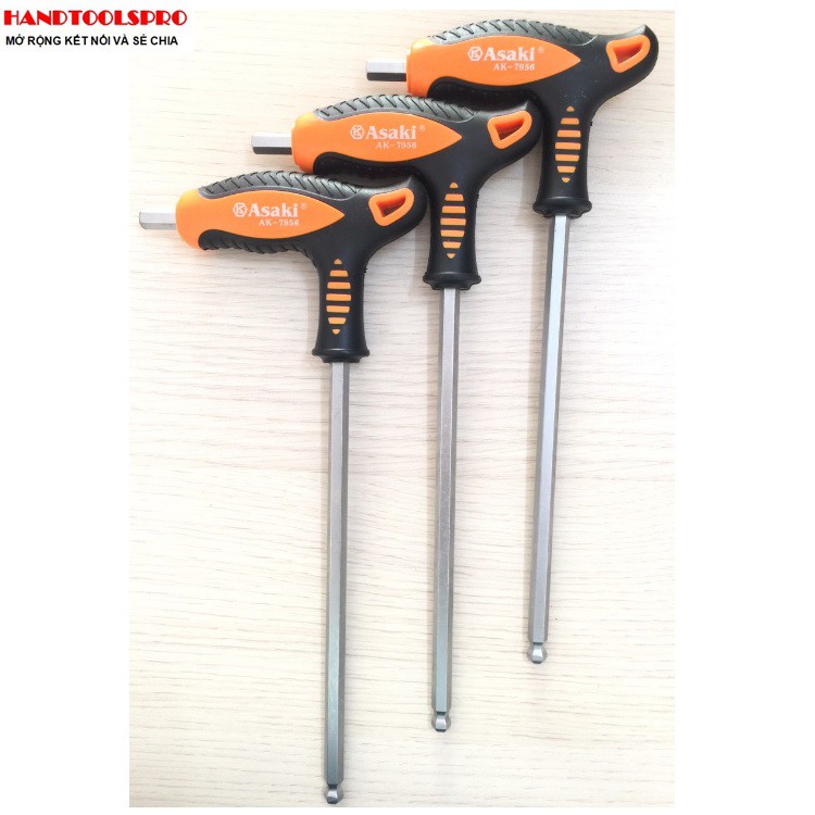 6mm Lục giác đầu bi Asaki AK-7956