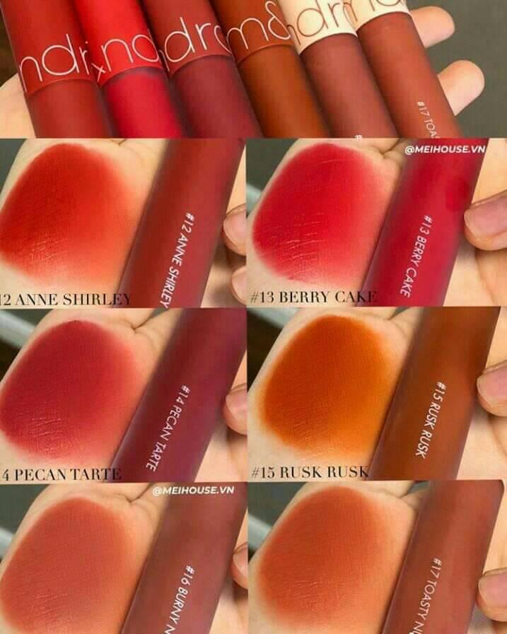 Son Romand Zero Velvet Tint (son kem lì romand)