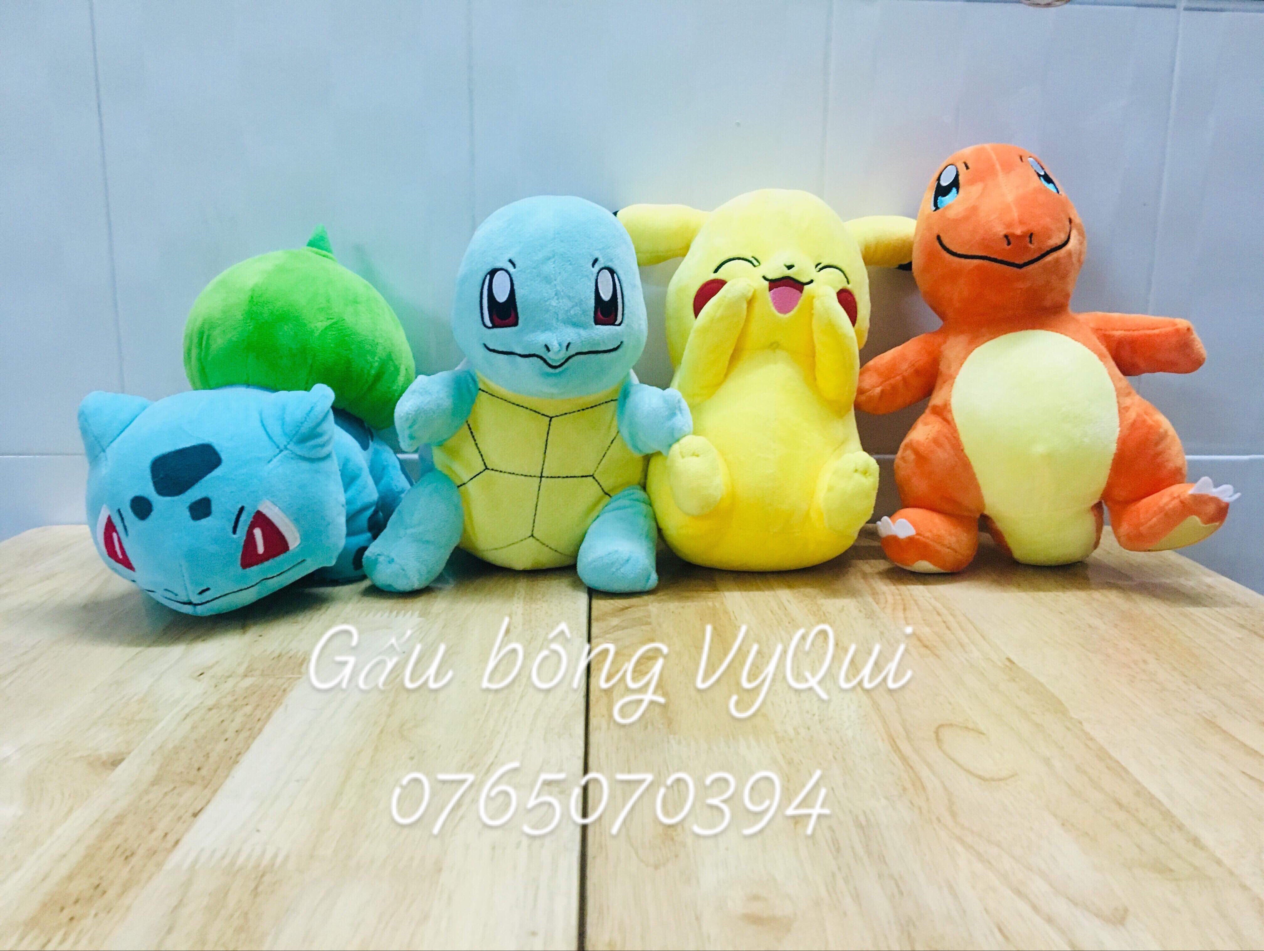 [HCM]Gấu bông pokemon ếch kì diệu 28cm