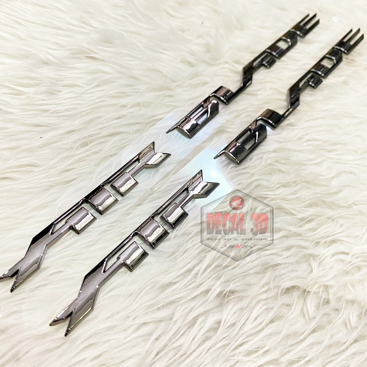 Tem air blade 2019 màu đen hàng zin cao cấp không bong chóc