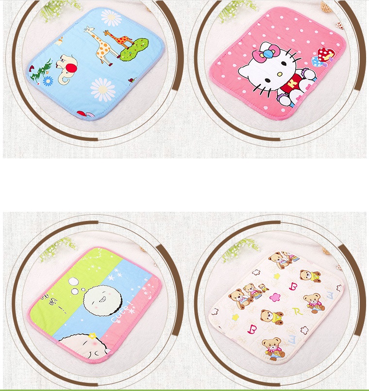 CHIẾU LÓT 3 LỚP CHỐNG THẤM CHO BÉ 25X35CM