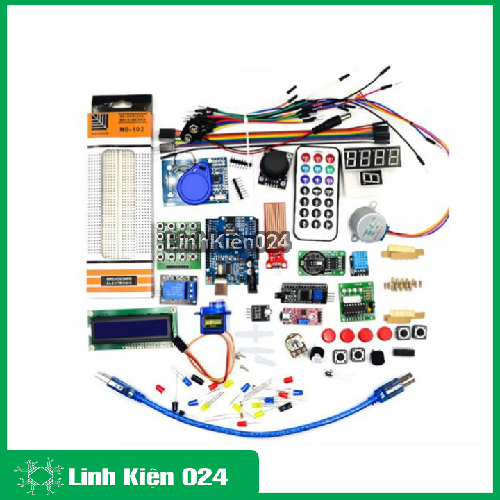 Combo bộ học tập arduino v1 đầy đủ