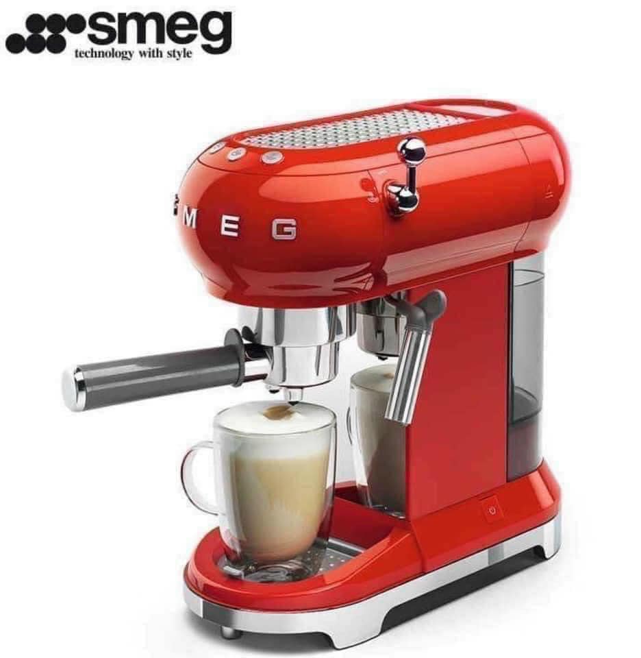 [Trả góp 0%]MÁY PHA CAFE CAO CẤP SMEG ECF01RDEU