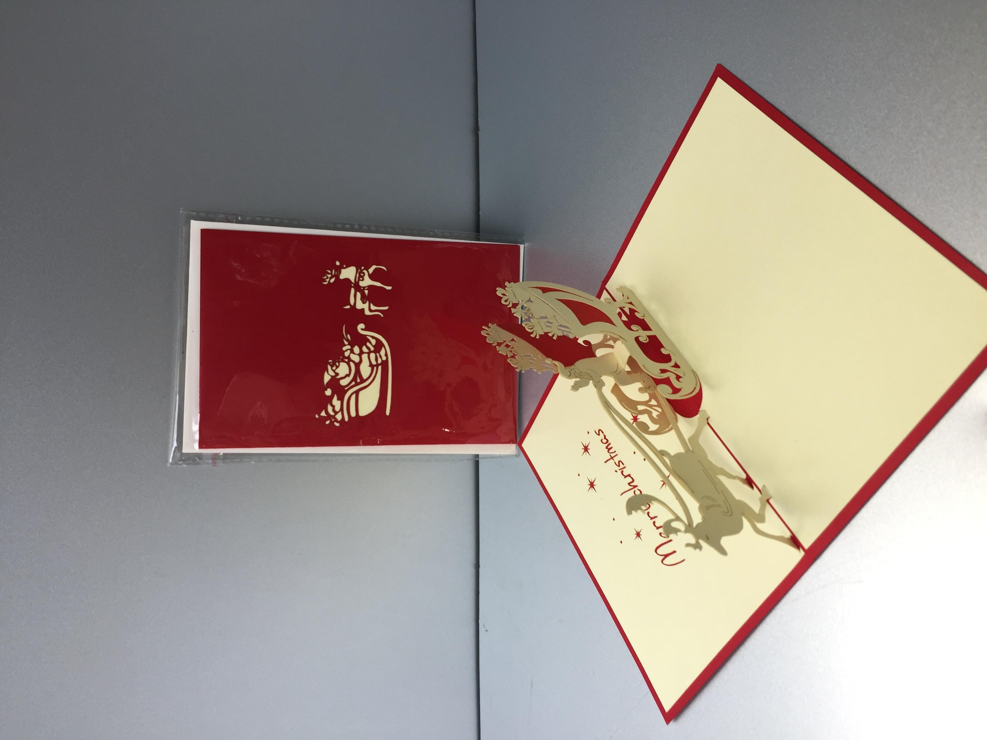 Santa 2 - Noel - 3D Card