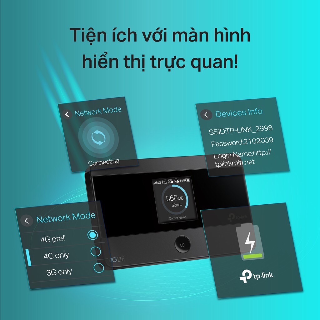 Bộ phát wifi Tp link M7350