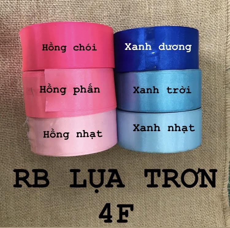 [HCM]RUY BĂNG LỤA TRƠN 4F