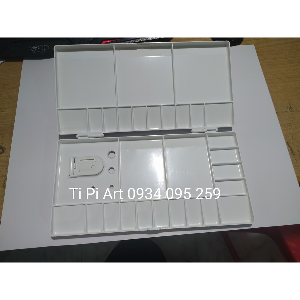 Vĩ pha màu đôi, Pallet pha màu đôi, Đóng/gấp lại được