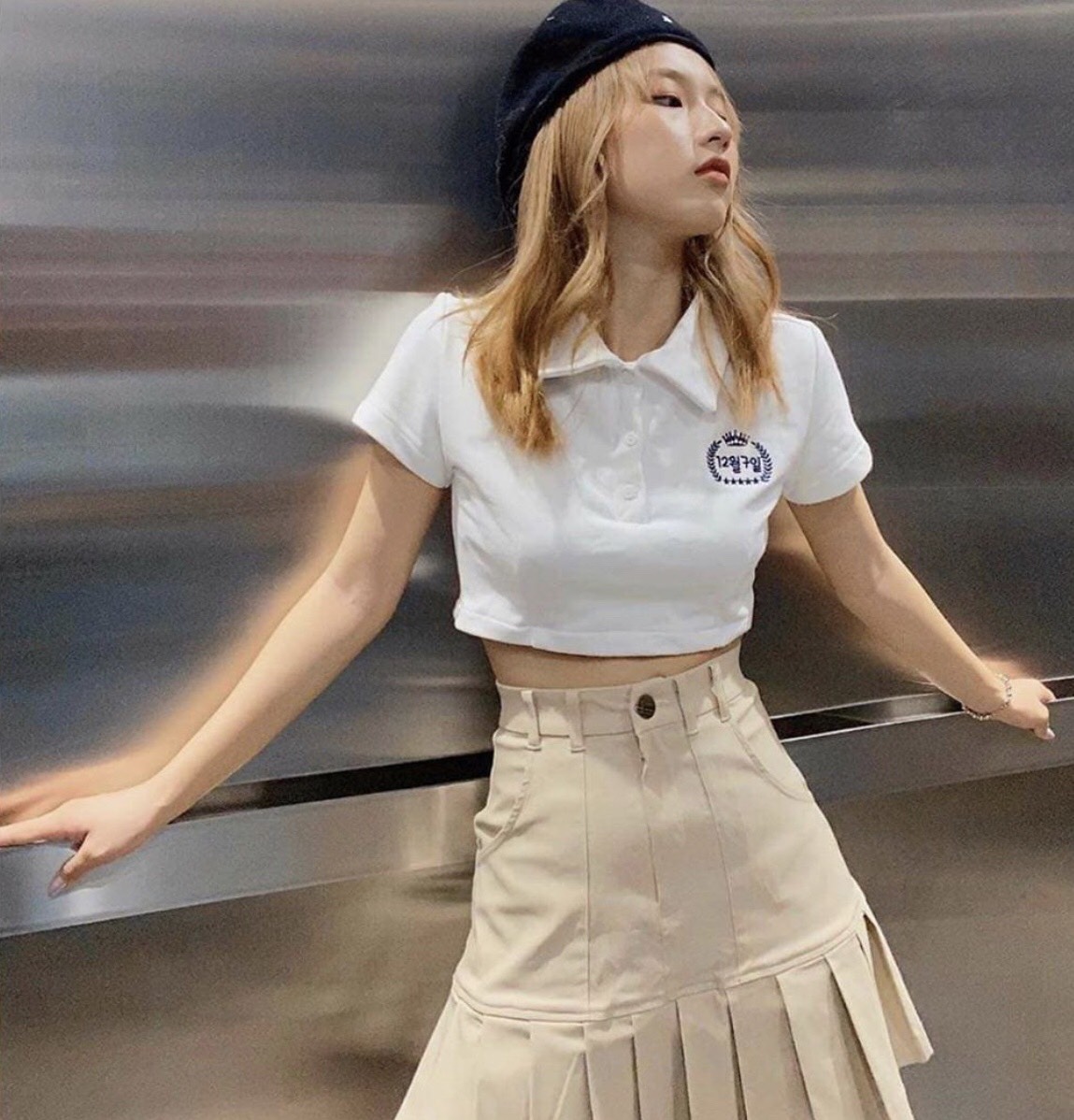 Áo CROPTOP PETTER TYHE6U LOGO 2021