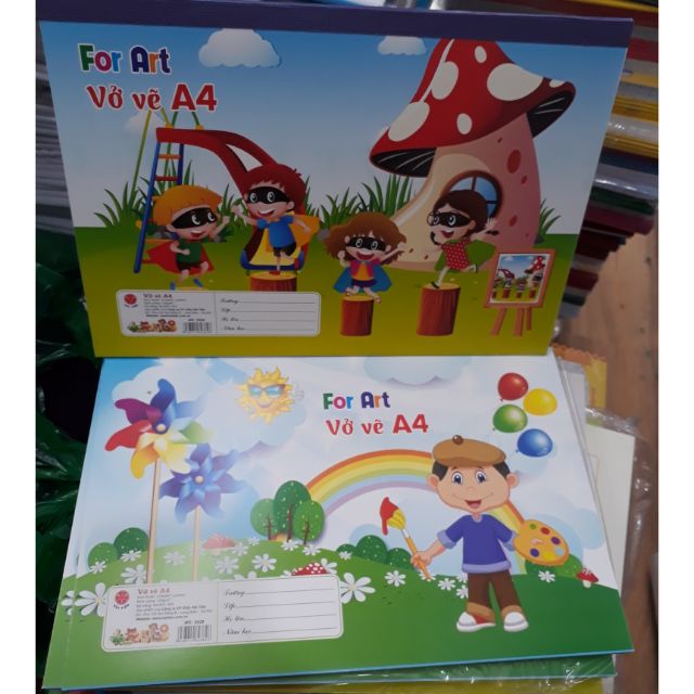 Vở vẽ a4 3828