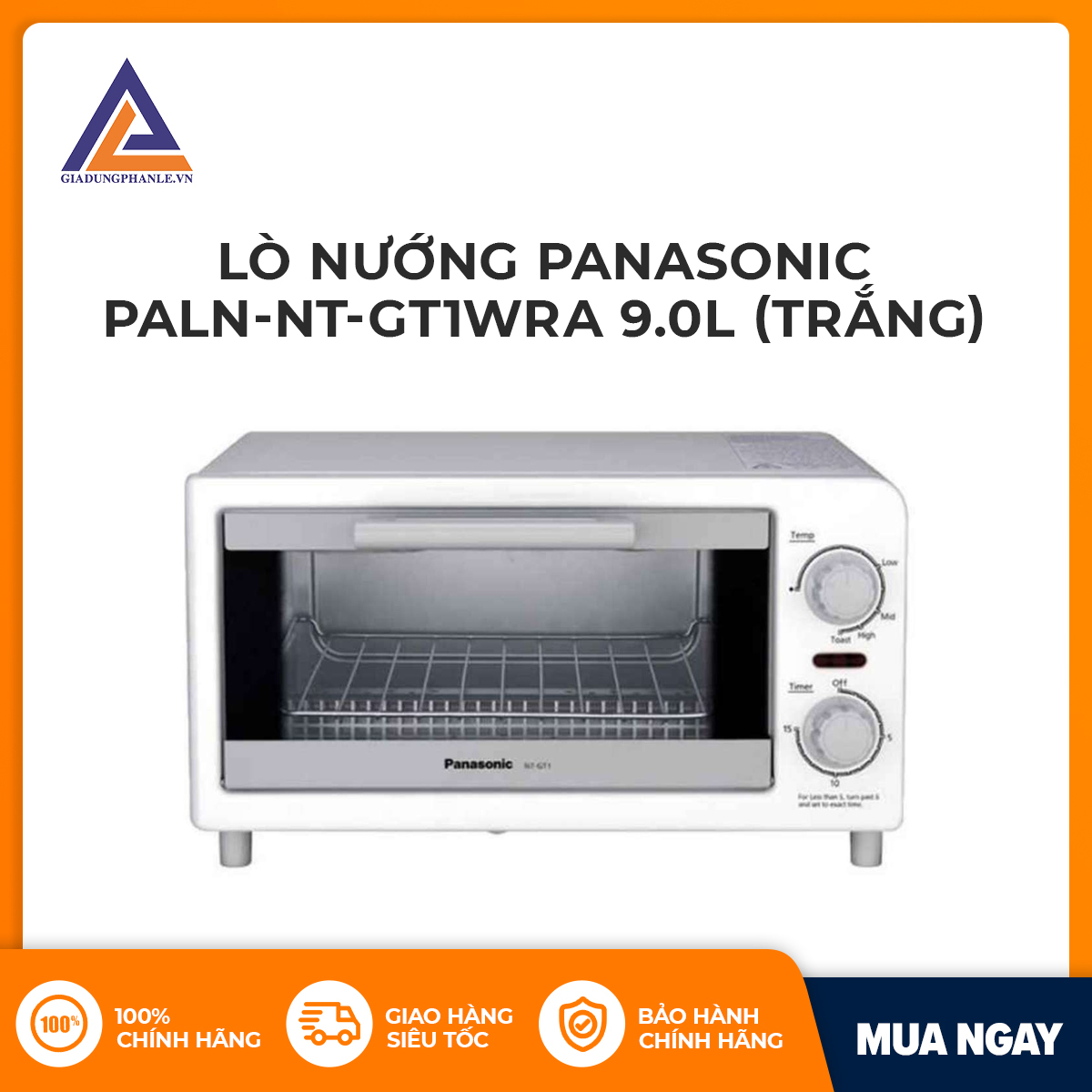 Lò nướng Panasonic PALN-NT-GT1WRA 9.0L (Trắng)