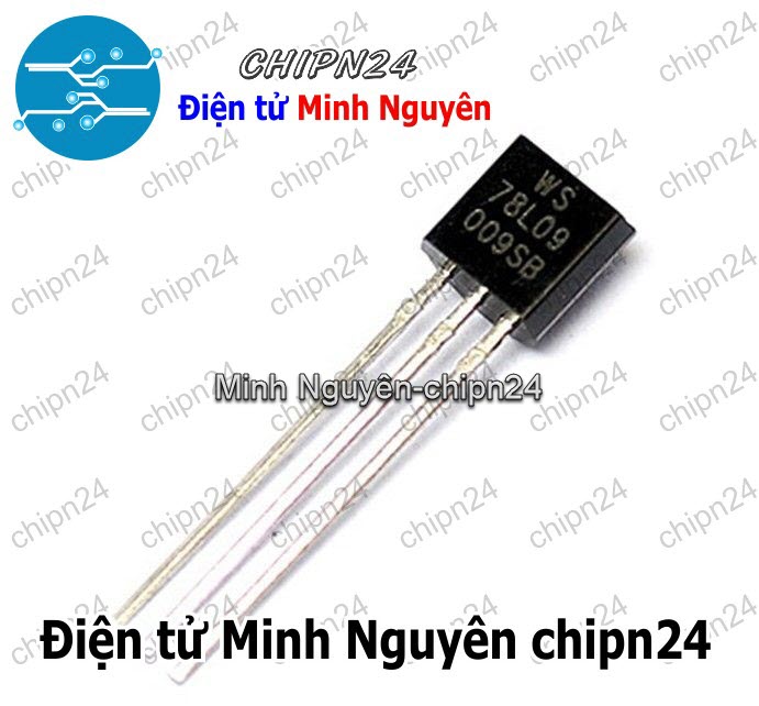 [5 con] (DIP) IC 78L09 TO-92 (Chân Cắm) (IC Nguồn 9V 100mA) - HH001359