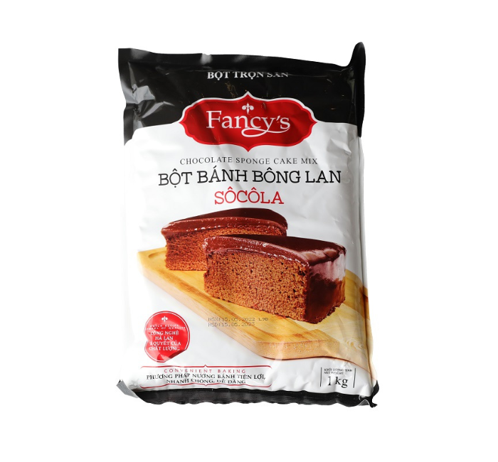 Bột bánh bông lan ổ sôcôla 1kg