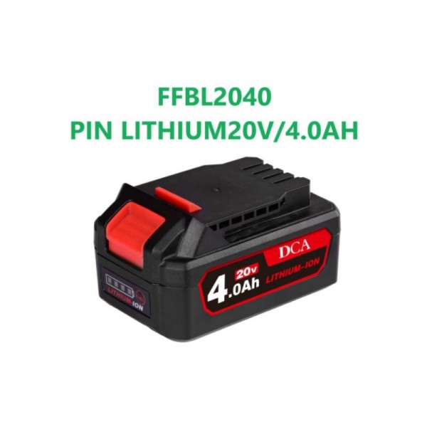 Bảng giá Pin lithium 20V/4.0Ah DCA - FFBL2040