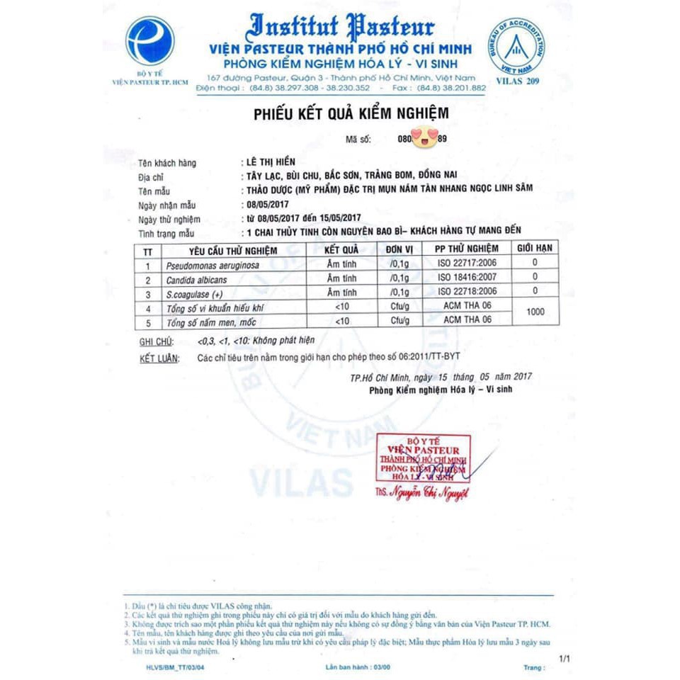 Bột rửa mặt  thiên nhiên Ngọc Linh Sâm handmade