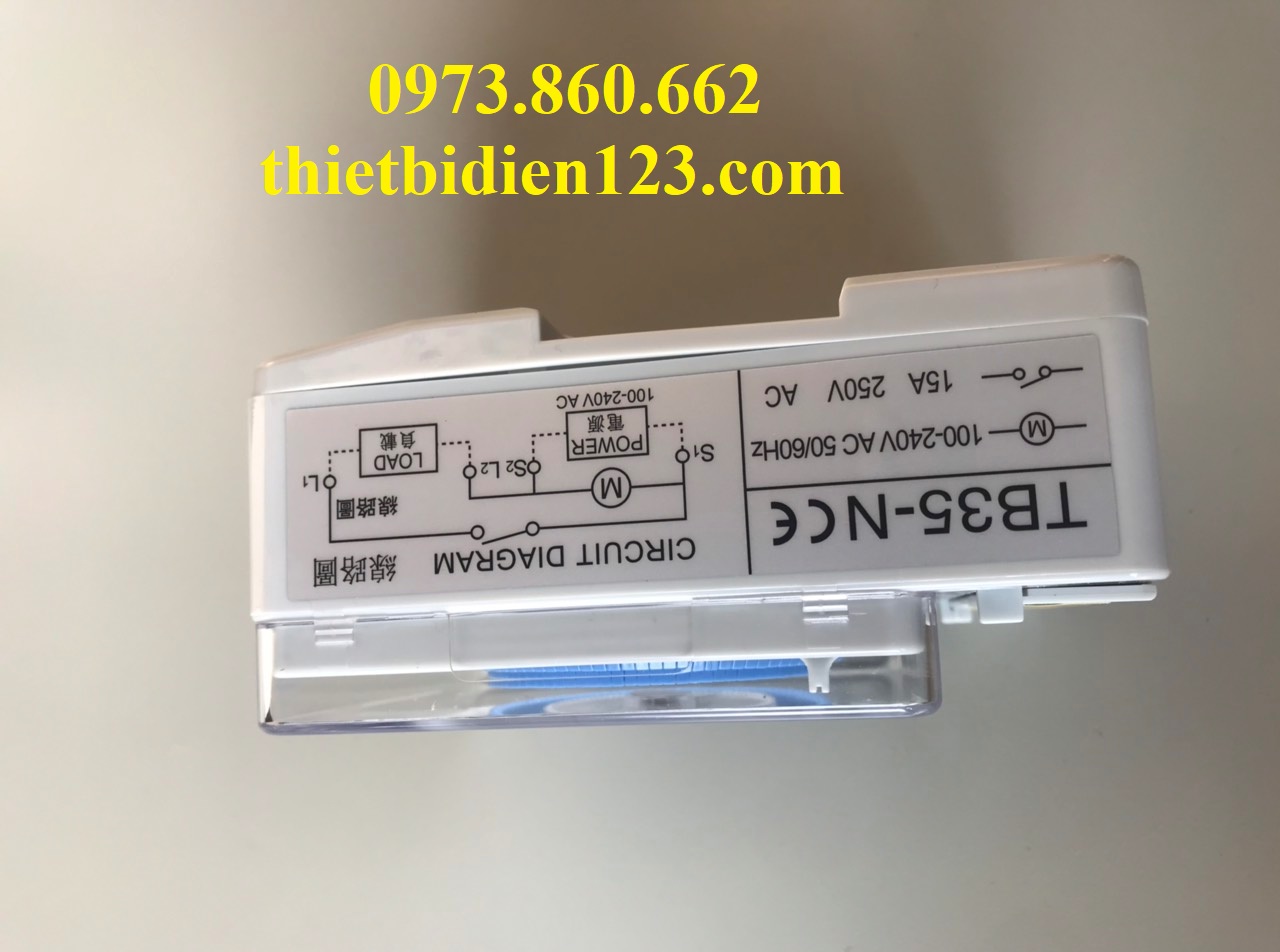 Timer hẹn giờ Camso 24h - công tắc hẹn giờ thời gian thực TBN5