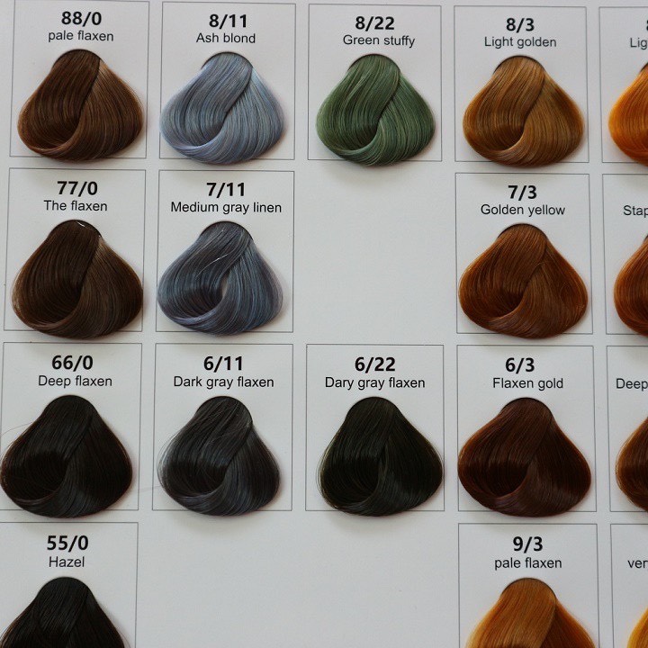 Thuốc Nhuộm Nataki, Màu Nhuộm Nataki Cho Salon - Mã Khói